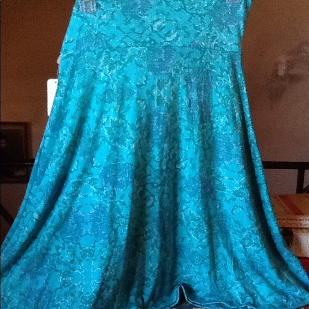 BNWT LuLaRoe Azure M flare skirt